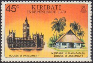 Kiribati #325-326, Complete Set(2), 1979, Flags, Never Hinged