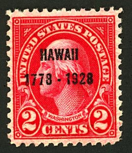 U.S. #647 MINT OG NH