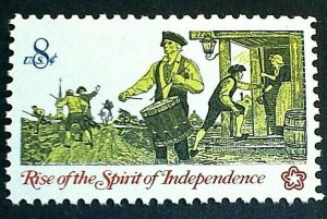 U.S. Scott 1479- Drummer, Colonial Communications- MNH OG 8c 1973