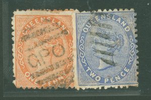 Queensland #57-58v Used