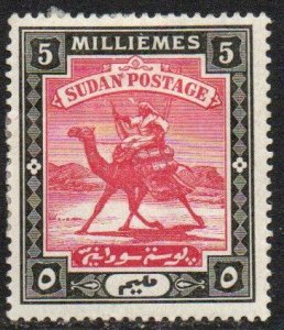 Sudan Sc #12 Mint Hinged