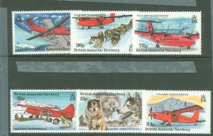 British Antarctic Territory #218-23 Mint (NH) Single (Complete Set)