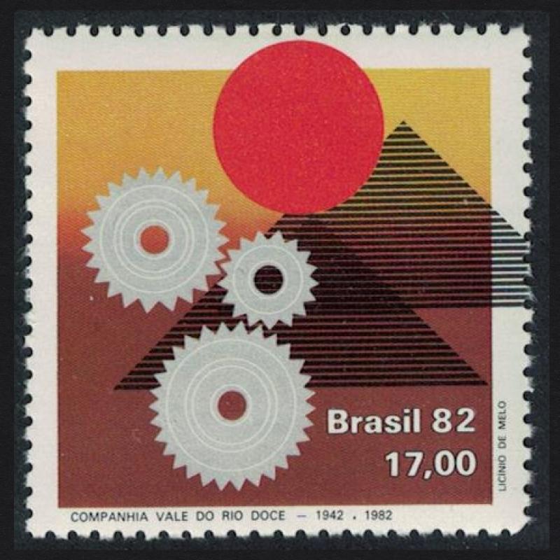 Brazil 40th Anniversary of Vale do Rio Doce Company SG#1956