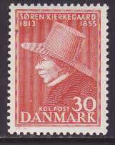 Denmark-Sc#359-unused NH set-Philosopher-1955-
