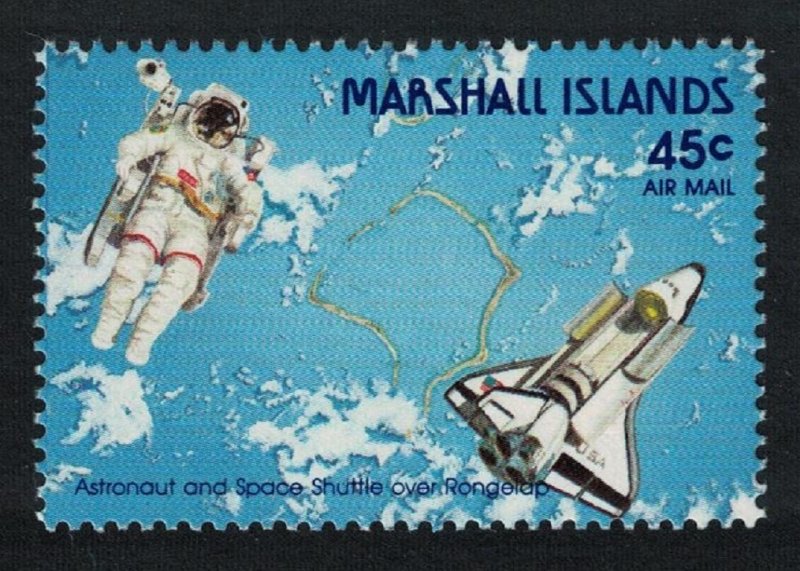 Marshall Is. Shuttle Astronaut over Rongelap 1988 MNH SG#203