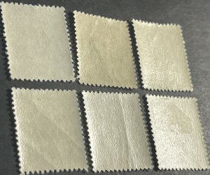 RYUKYU ISLANDS # 8-13-MINT/NEVER HINGED*----COMPLETE SET----1950