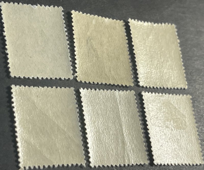 RYUKYU ISLANDS # 8-13-MINT/NEVER HINGED*----COMPLETE SET----1950