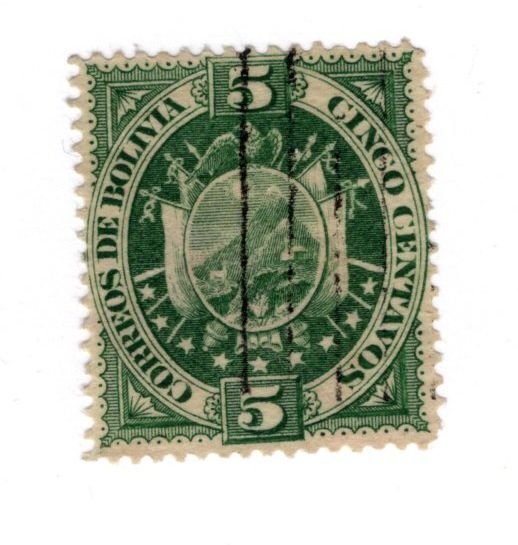 Bolivia #42 Used - Stamp - CAT VALUE $1.25