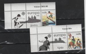 Malta  1981 Mint VF NH  - Lakeshore Philatelics