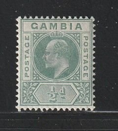 Gambia 28 MH King Edward VII