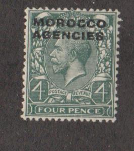 Great Britain Offices in Morocco #214 Mint