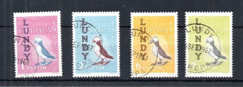 LUNDY: 1962 EUROPA SET USED