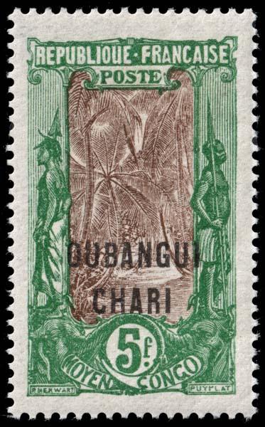 Ubangi-Shari - Scott 40 - Mint-Hinged