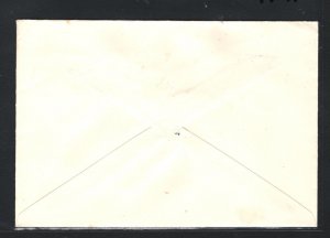 ASCENSION 1937 FDC First Day Cover KGVI CORONATION Bournemouth {samwells}MA24