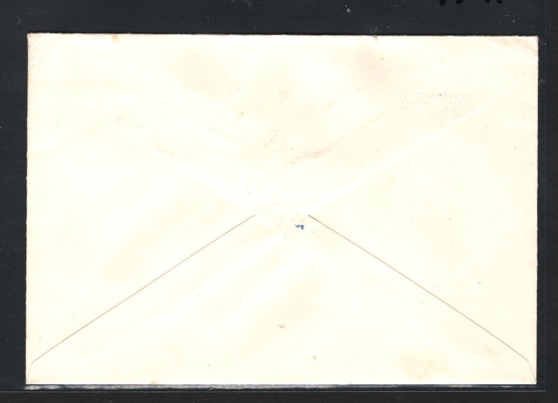 ASCENSION 1937 FDC First Day Cover KGVI CORONATION Bournemouth {samwells}MA24