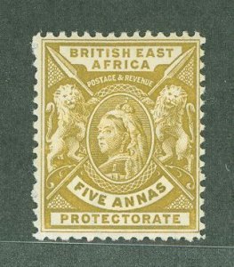 British East Africa #80 Unused Single