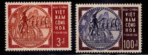 South Vietnam Scott 251-252 MNH** Founders set CV$20.50