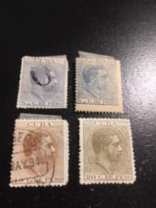 Cuba sc 125,126,127,128 MHR+UHR