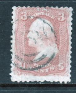 SCOTT # 65  used nice  cancel