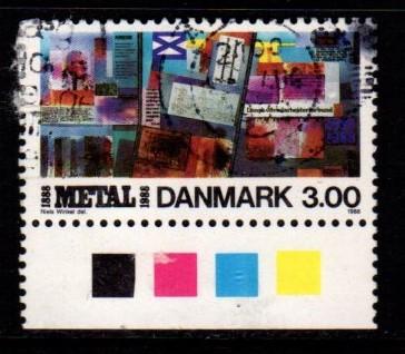 Denmark -  #858 Metalworkers Union - Used