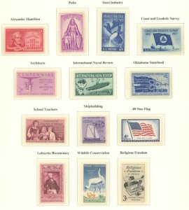 U.S. #SET/MIXED CONDITION 