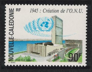 New Caledonia United Nations 50th Anniversary 90f 1995 MNH SG#1039