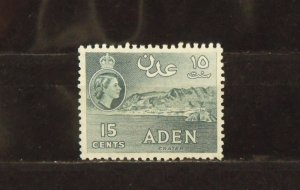 14859   ADEN   MH # 50a                  CV $ 7.00