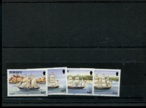 Jersey #596-599 MNH - Stamp - CAT VALUE $4.95