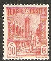 Tunisia 1928 Scott 95 Mosque Tunis MNH