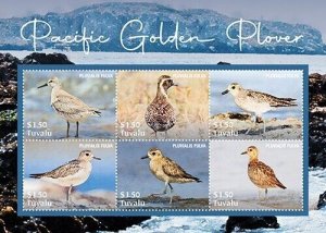 2023 06- TUVALU - PACIFIC GOLDEN PLOVER       6V  complet set    MNH **