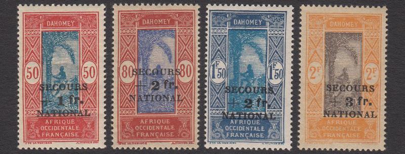 Dahomey B8-B11 MH CV $25.00