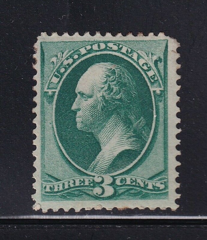 158 VF original gum previously hinged with nice color cv $ 110 ! see pic ! 