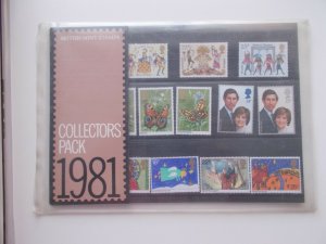 1981 Collectors Pack Includes the Year's Complete Commemorative Sets Superb U/M