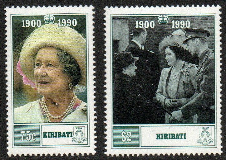 Kiribati Sc #555-556 MNH