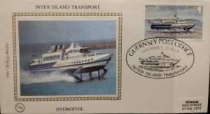 Guernsey 1981 Inter Island Transport Benham BGS5a-e  Coaster Trislander Launch