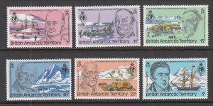 British Antarctic Territory 76-81 MNH VF