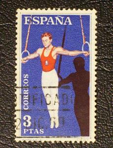 Spain Scott #961 used