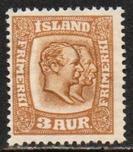 Iceland Sc #100 Mint Hinged