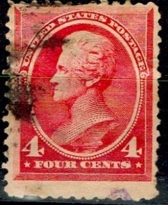 U.S.A.; 1888; Sc. # 215; Used Single Stamp