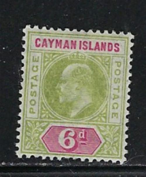 Cayman Is 14 hinged 1903 issue