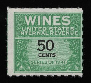 #RE139 50c Wines, Mint NGAI NH [6] **ANY 5=FREE SHIPPING**