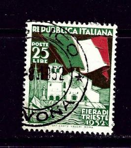 Italy 607 Used 1952 issue