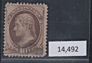 #139 Used F-VF Pulled Perf Reperfed @ Right w/Crowe Cert. SCV. $400  (JH 7/1) 