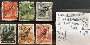 Berlin Used Selection #9N3//9N11- SCV=$14.90