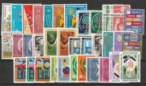 1961-1968  MNH Collection Group  35 Stamps