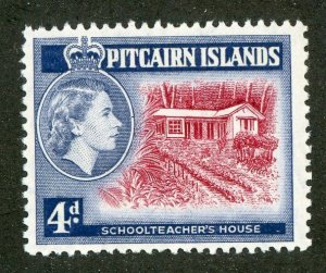 6023 BCX Pitcairn 1957 scott# 25 mvlh* (offers welcome)