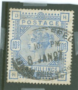 Great Britain #109 Var Used Single