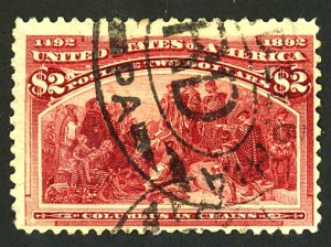 U.S. #242 USED
