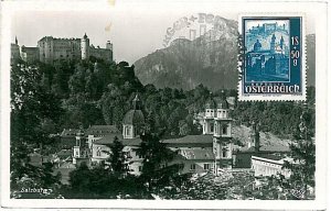 21954 - AUSTRIA - Postal History - MAXIMUM CARD - ARCHITECTURE-