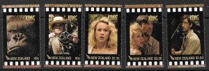 NEW ZEALAND SG2827/31 2005 KING KONG MNH